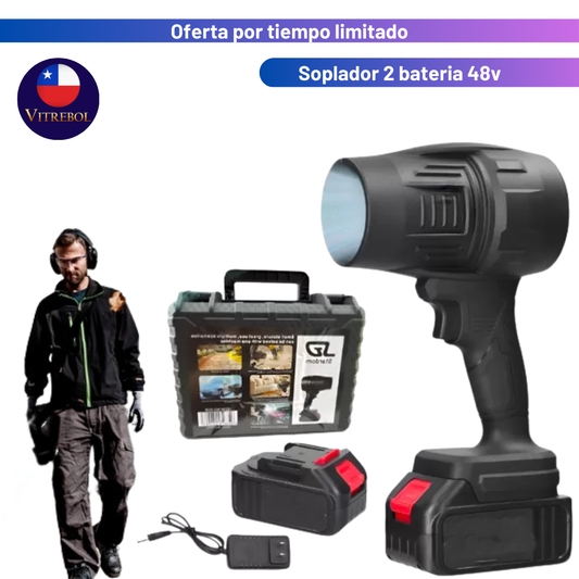 Soplador 2 Baterias 48v