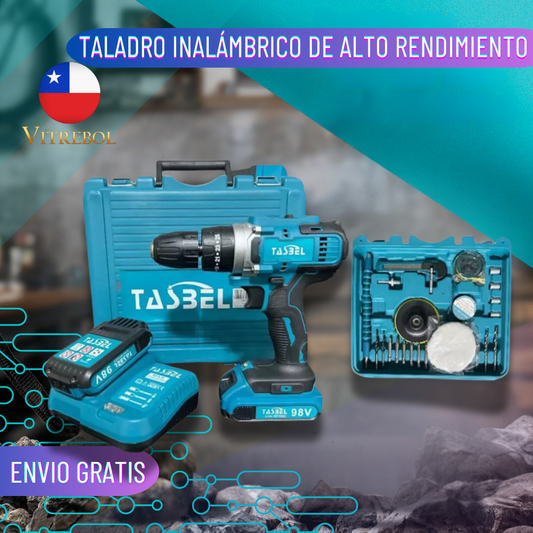 Taladro Inalámbrico de 98V – Potencia y Precisión para Cada Trabajo - Entregas solo en santiago