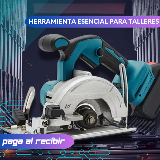 Sierra Circular Inalámbrica con dos Baterías de 98v 🔧