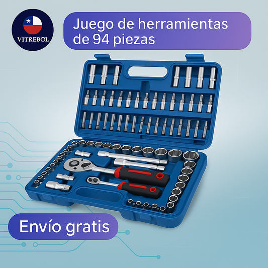 Juego de Herramientas de 94 Piezas