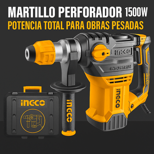Martillo Perforador INGCO 1500W – Original INGCO