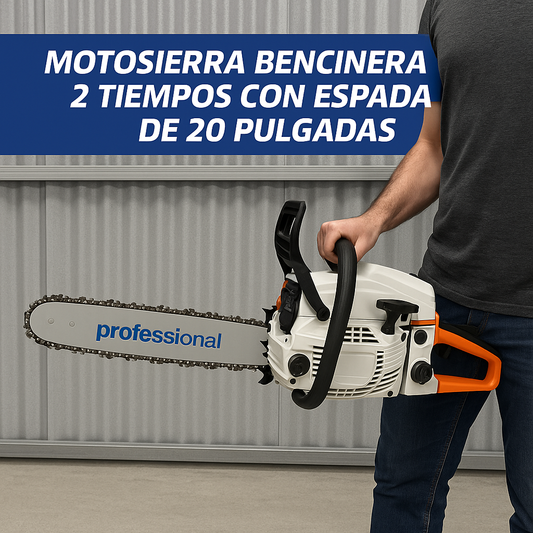 Motosierra tasbel 2 tiempos - espada 20”