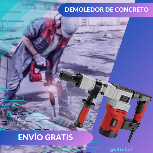 Demoledor Rotomartillo 1250 W alto impacto