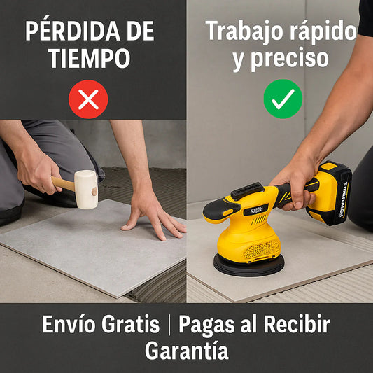Vibrador de Baldosas - Ventosa